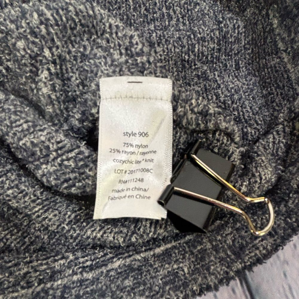 Barefoot Dreams Classic Cozychic Lite Pebble Beach Athleisure Pullover Hoodie M - Picture 6 of 9